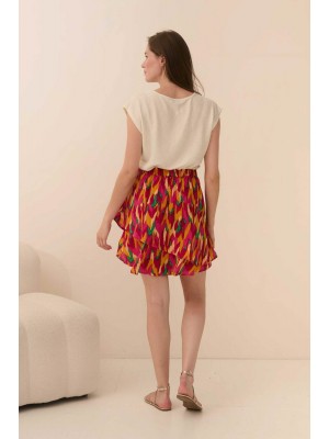Lofty Manner Top Noni white | Freewear Top Noni - www.freewear.nl - Freewear