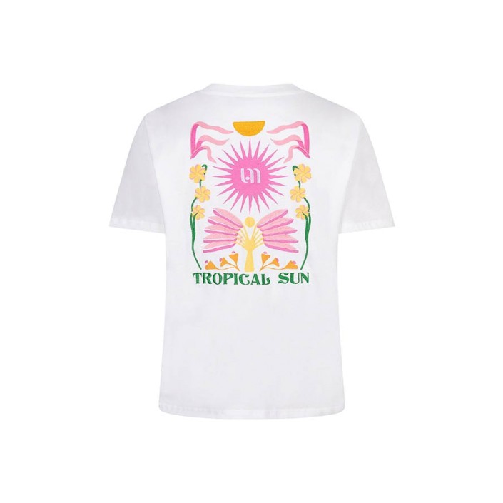 Lofty Manner T-shirt Aluna white | Freewear T-shirt Aluna - www.freewear.nl - Freewear