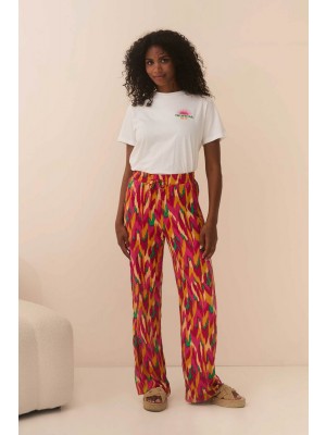 Lofty Manner T-shirt Aluna white | Freewear T-shirt Aluna - www.freewear.nl - Freewear