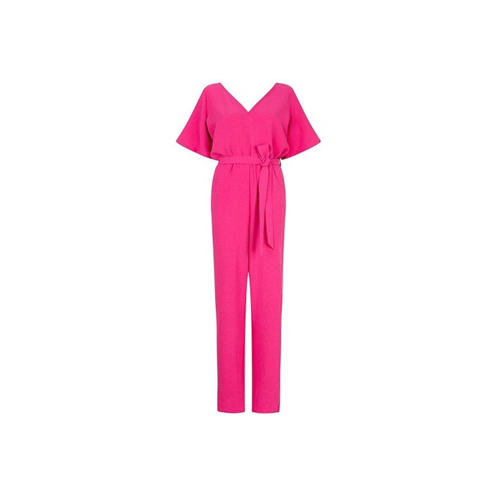 Lofty Manner Jumpsuit Kya pink | Freewear Jumpsuit Kya - www.freewear.nl - Freewear