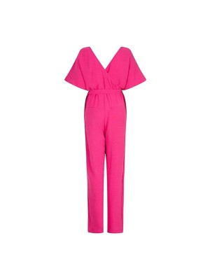 Lofty Manner Jumpsuit Kya pink | Freewear Jumpsuit Kya - www.freewear.nl - Freewear