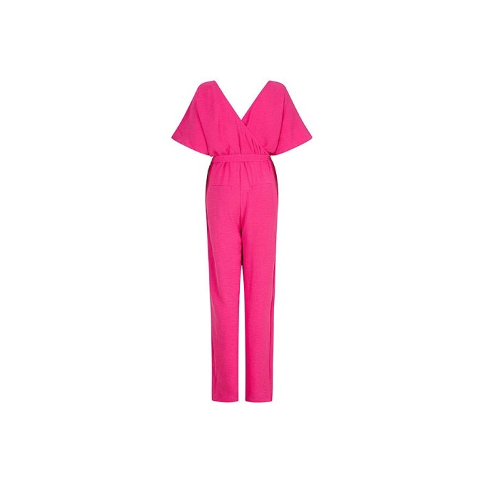 Lofty Manner Jumpsuit Kya pink | Freewear Jumpsuit Kya - www.freewear.nl - Freewear
