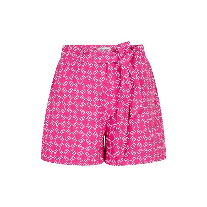 Lofty Manner Short Mosi pink denim | Freewear Short Mosi - www.freewear.nl - Freewear