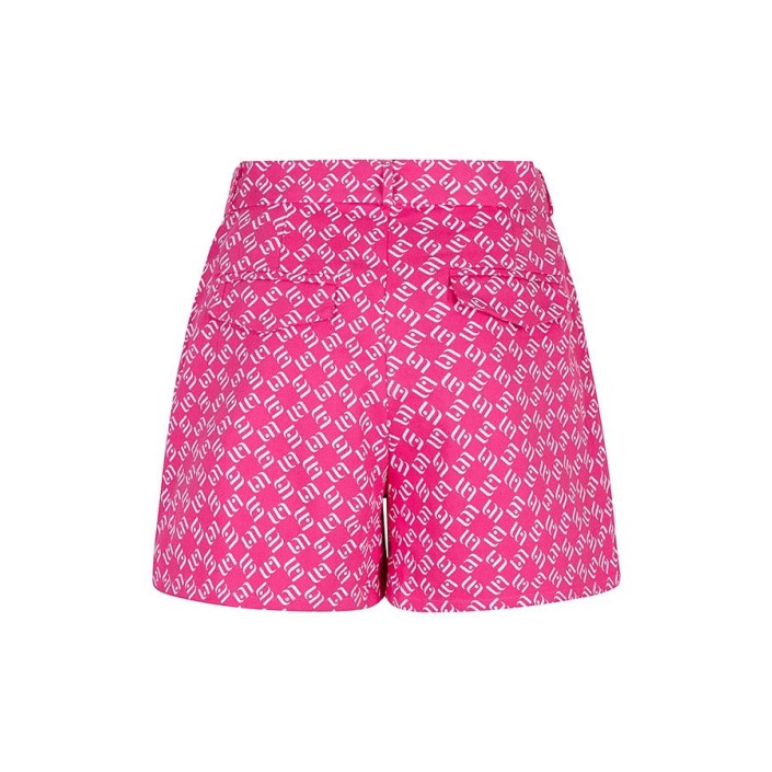 Lofty Manner Short Mosi pink denim | Freewear Short Mosi - www.freewear.nl - Freewear