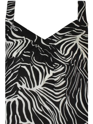 Ze-Ze Leafy Top black | Freewear Leafy Top - www.freewear.nl - Freewear