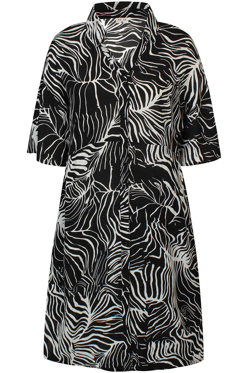 Ze-Ze (Maatje Meer) Leafy Dress