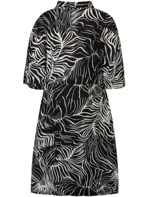 Ze-Ze Leafy Dress black | Freewear Leafy Dress - www.freewear.nl - Freewear
