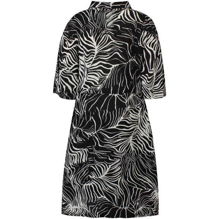 Ze-Ze Leafy Dress black | Freewear Leafy Dress - www.freewear.nl - Freewear
