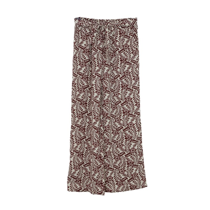 CM Mode Broek print bordeaux | Freewear Broek print - www.freewear.nl - Freewear