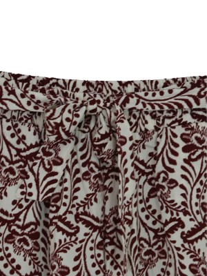 CM Mode Broek print bordeaux | Freewear Broek print - www.freewear.nl - Freewear