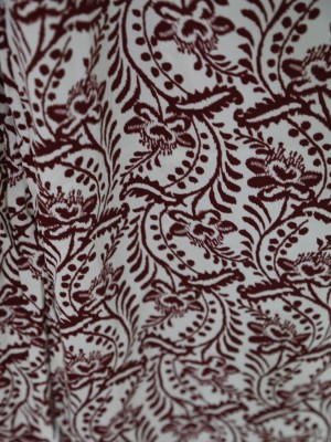 CM Mode Broek print bordeaux | Freewear Broek print - www.freewear.nl - Freewear