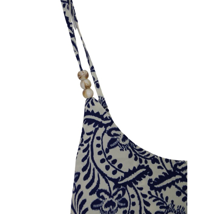 CM Mode Singlet print blauw | Freewear Singlet print - www.freewear.nl - Freewear