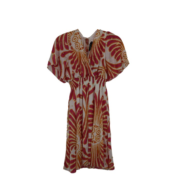 CM Mode Jurk print rose | Freewear Jurk print - www.freewear.nl - Freewear