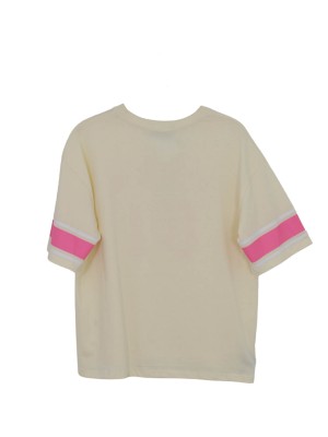 Freewear T-shirt baseball ecru | Freewear T-shirt baseball - www.freewear.nl - Freewear