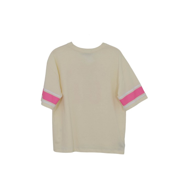 Freewear T-shirt baseball ecru | Freewear T-shirt baseball - www.freewear.nl - Freewear