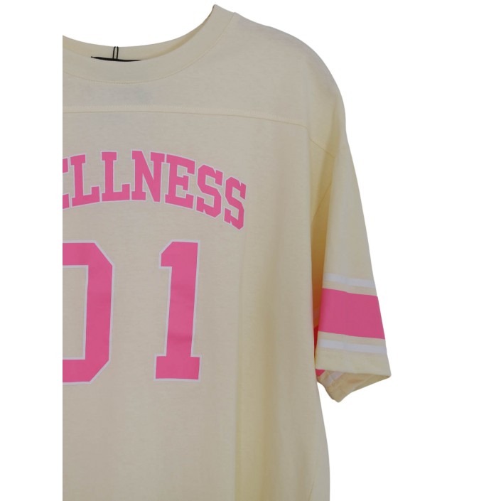 Freewear T-shirt baseball ecru | Freewear T-shirt baseball - www.freewear.nl - Freewear