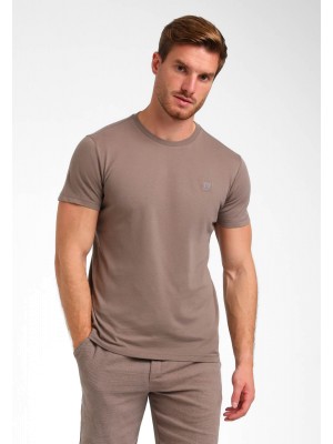Gabbiano Baze T-shirt desert taupe | Freewear Baze T-shirt - www.freewear.nl - Freewear