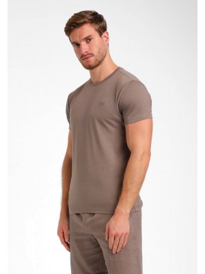 Gabbiano Baze T-shirt desert taupe | Freewear Baze T-shirt - www.freewear.nl - Freewear