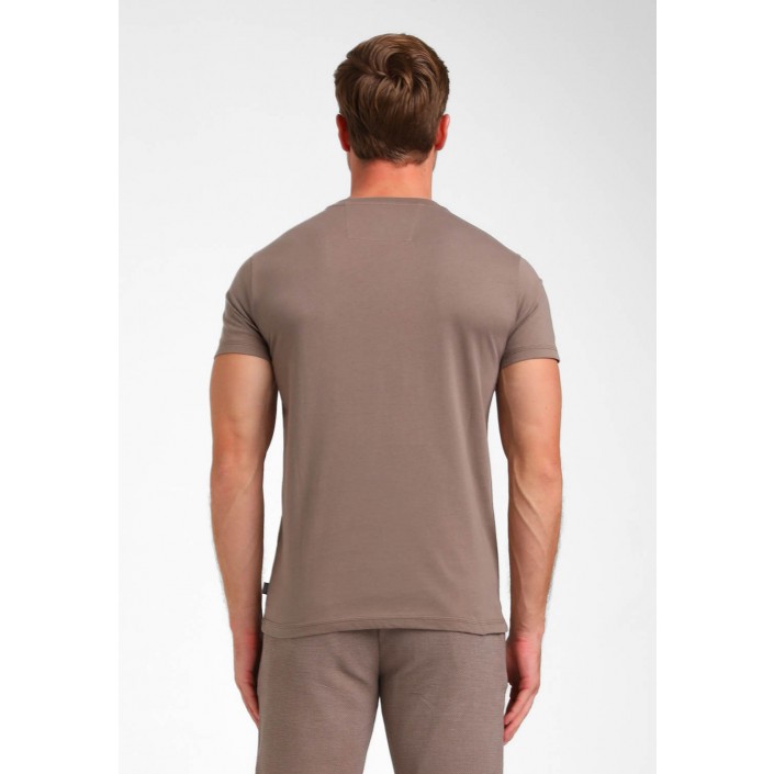 Gabbiano Baze T-shirt desert taupe | Freewear Baze T-shirt - www.freewear.nl - Freewear