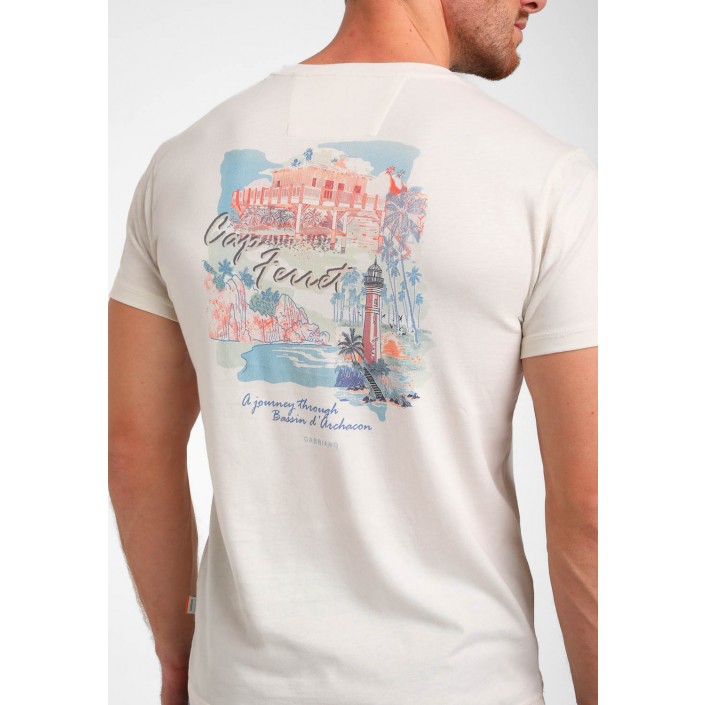 Gabbiano T-shirt sand | Freewear T-shirt - www.freewear.nl - Freewear
