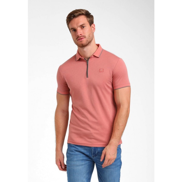 Gabbiano Polo sunset red | Freewear Polo - www.freewear.nl - Freewear