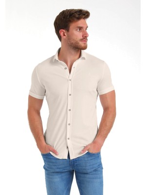 Gabbiano Shirt sand | Freewear Shirt - www.freewear.nl - Freewear