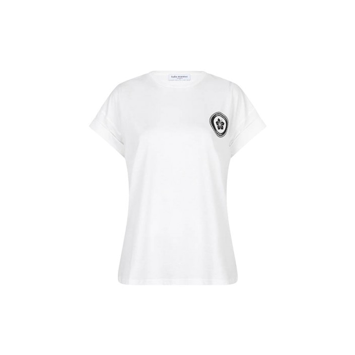 Lofty Manner T-shirt Chanda white | Freewear T-shirt Chanda - www.freewear.nl - Freewear