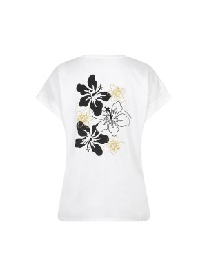 Lofty Manner T-shirt Chanda white | Freewear T-shirt Chanda - www.freewear.nl - Freewear