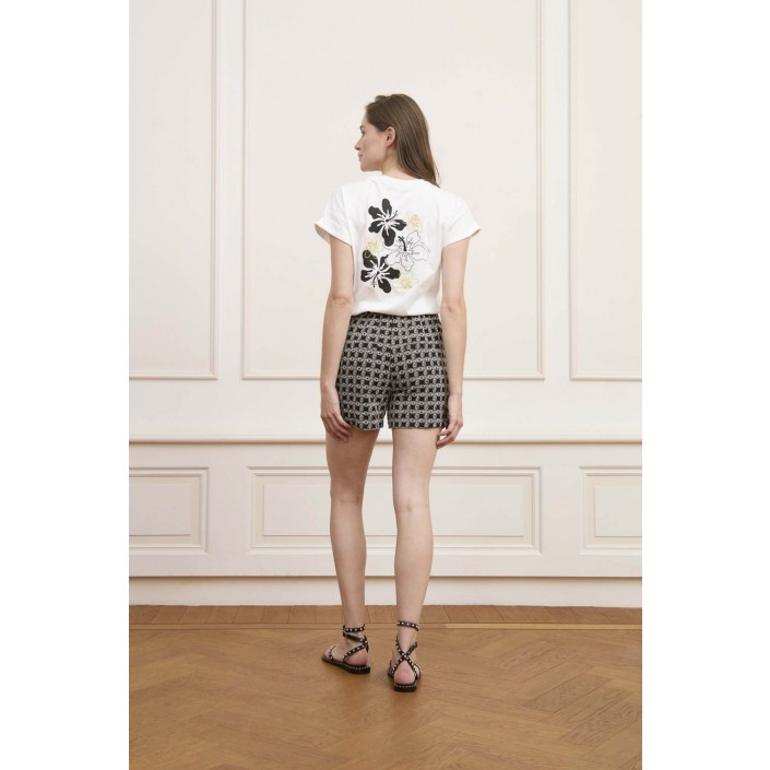 Lofty Manner T-shirt Chanda white | Freewear T-shirt Chanda - www.freewear.nl - Freewear
