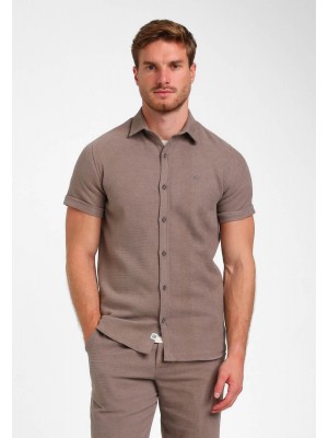 Gabbiano Shirt desert taupe | Freewear Shirt - www.freewear.nl - Freewear
