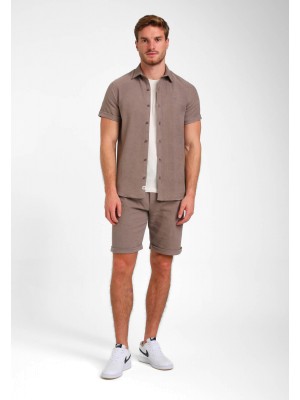 Gabbiano Shirt desert taupe | Freewear Shirt - www.freewear.nl - Freewear