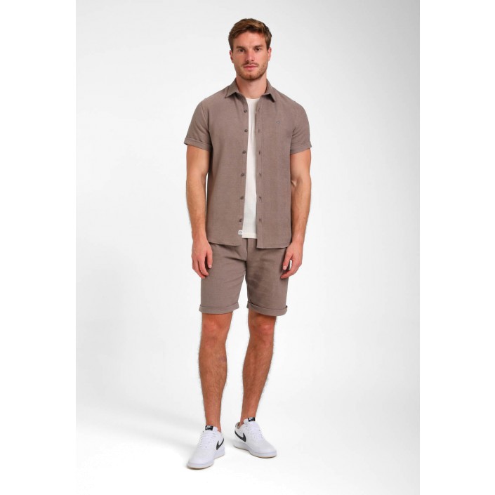 Gabbiano Shirt desert taupe | Freewear Shirt - www.freewear.nl - Freewear