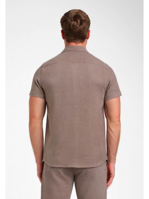 Gabbiano Shirt desert taupe | Freewear Shirt - www.freewear.nl - Freewear