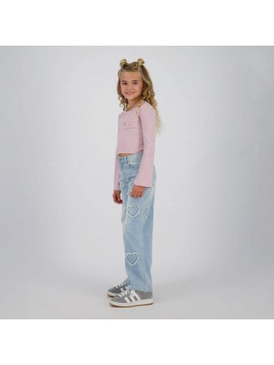 Vingino Cassie special jeans light bleach | Freewear Cassie special jeans - www.freewear.nl - Freewear