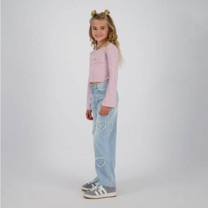 Vingino Cassie special jeans light bleach | Freewear Cassie special jeans - www.freewear.nl - Freewear