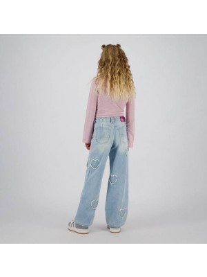 Vingino Cassie special jeans light bleach | Freewear Cassie special jeans - www.freewear.nl - Freewear