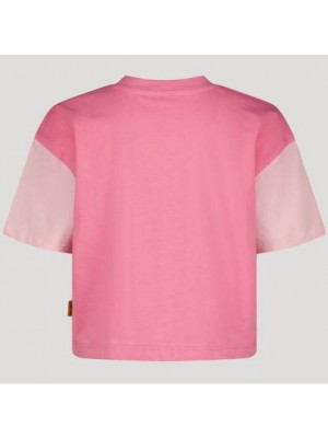 Vingino Harmony T-shirt km shimmer pink | Freewear Harmony T-shirt km - www.freewear.nl - Freewear