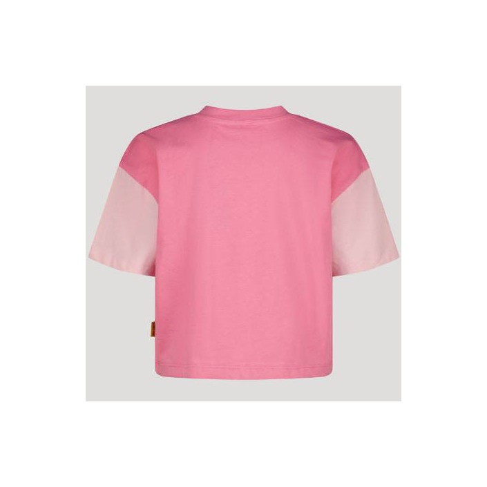 Vingino Harmony T-shirt km shimmer pink | Freewear Harmony T-shirt km - www.freewear.nl - Freewear