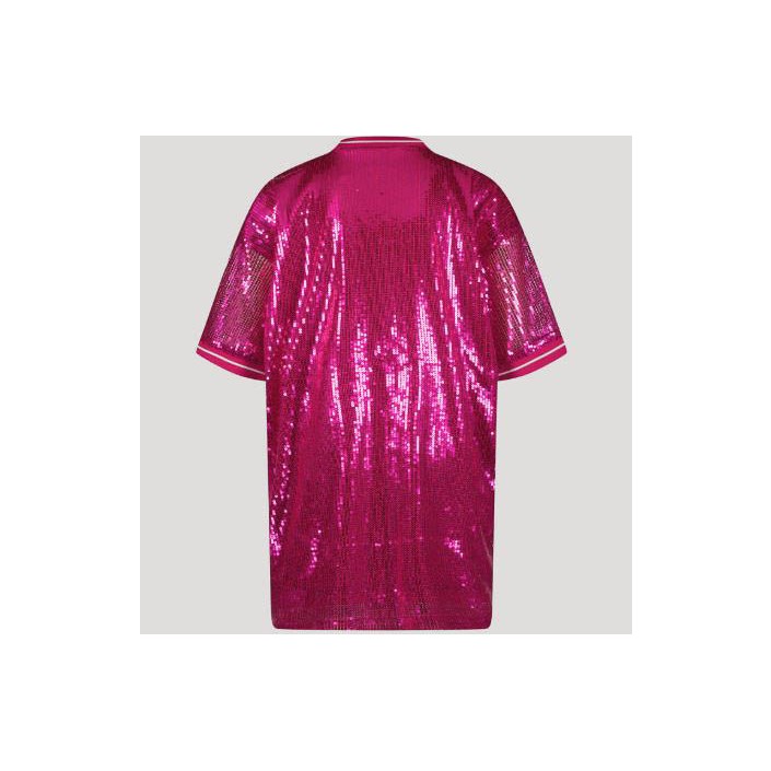 Vingino Pommely mini dress Shimmer pink | Freewear Pommely mini dress - www.freewear.nl - Freewear