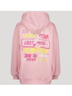 Vingino Nylah Hoodie shimmer pink | Freewear Nylah Hoodie - www.freewear.nl - Freewear