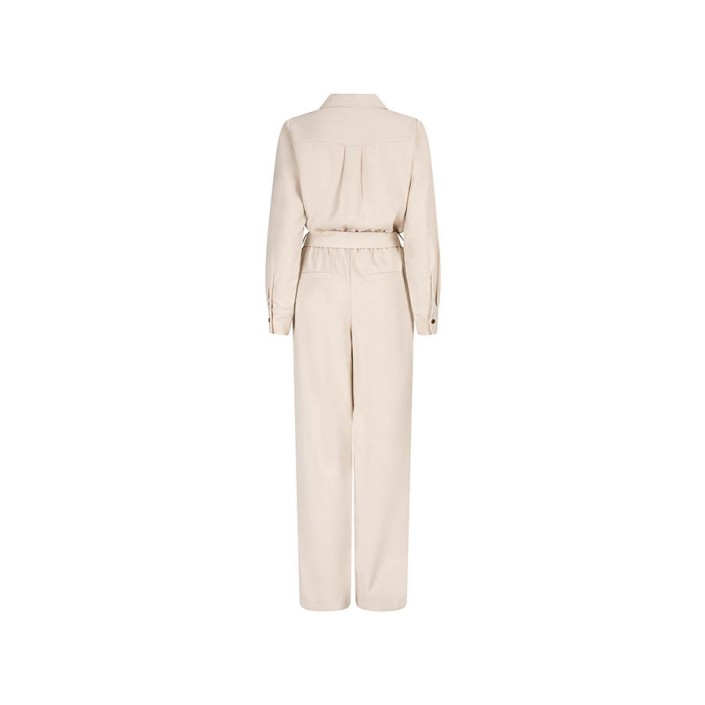 Lofty Manner Jumpsuit Marie off white | Freewear Jumpsuit Marie - www.freewear.nl - Freewear