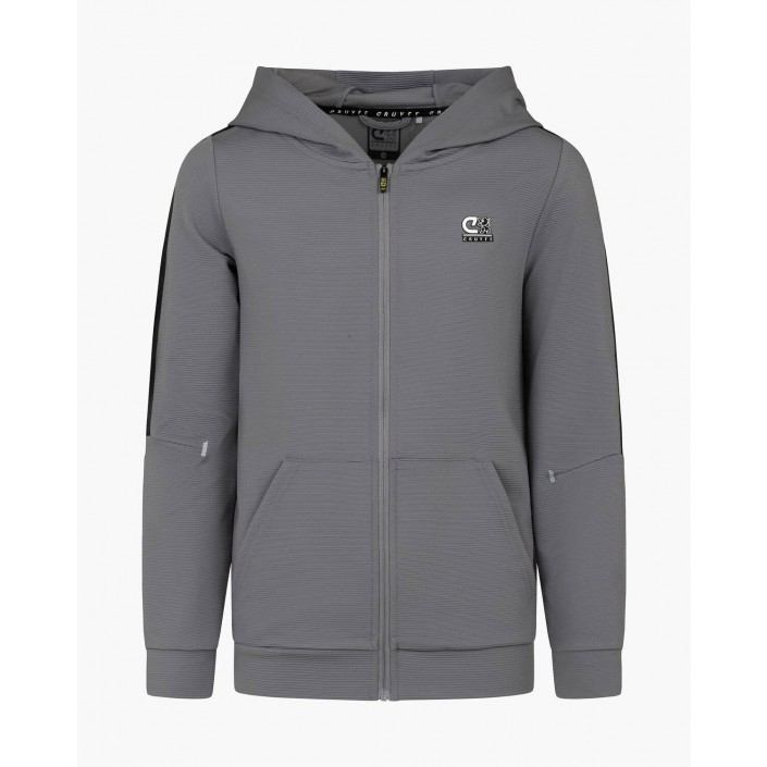 Cruyff Ki Quartz FZ Hood high rise | Freewear Ki Quartz FZ Hood - www.freewear.nl - Freewear