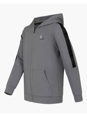 Cruyff Ki Quartz FZ Hood high rise | Freewear Ki Quartz FZ Hood - www.freewear.nl - Freewear