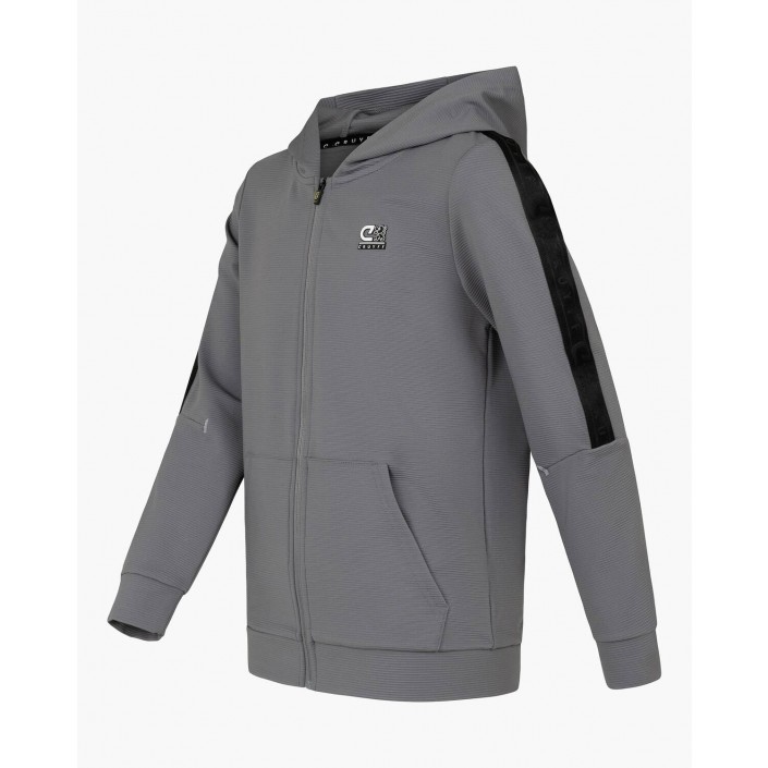 Cruyff Ki Quartz FZ Hood high rise | Freewear Ki Quartz FZ Hood - www.freewear.nl - Freewear