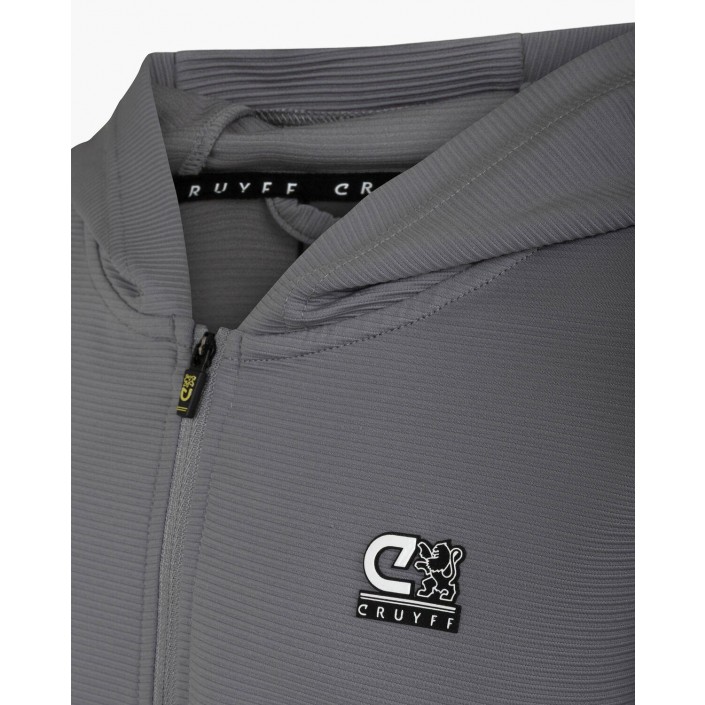 Cruyff Ki Quartz FZ Hood high rise | Freewear Ki Quartz FZ Hood - www.freewear.nl - Freewear