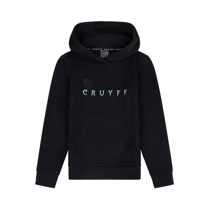 Cruyff Ki Onyx Hood black | Freewear Ki Onyx Hood - www.freewear.nl - Freewear