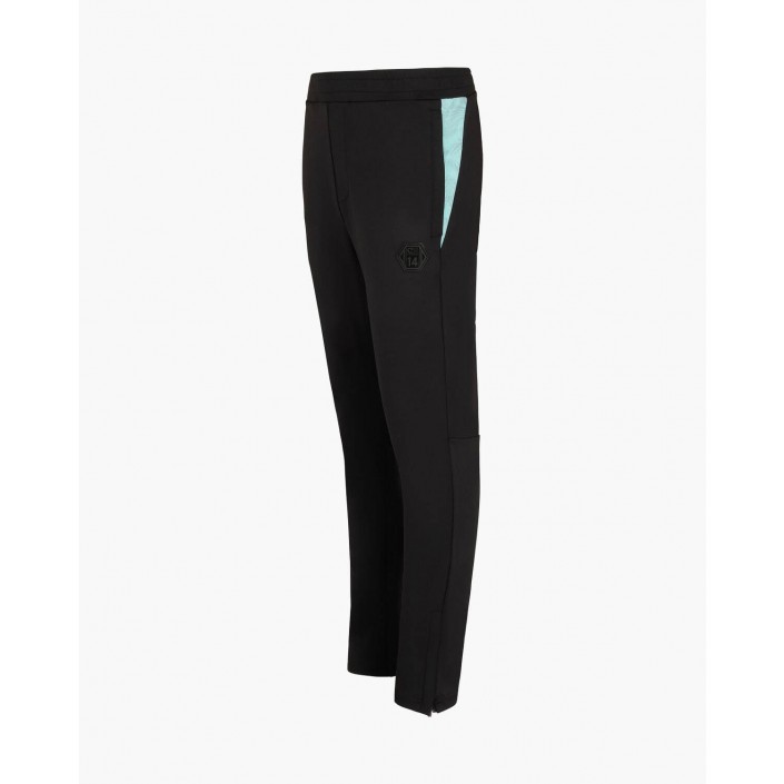 Cruyff Ki Melilite Trackpant black/blue | Freewear Ki Melilite Trackpant - www.freewear.nl - Freewear