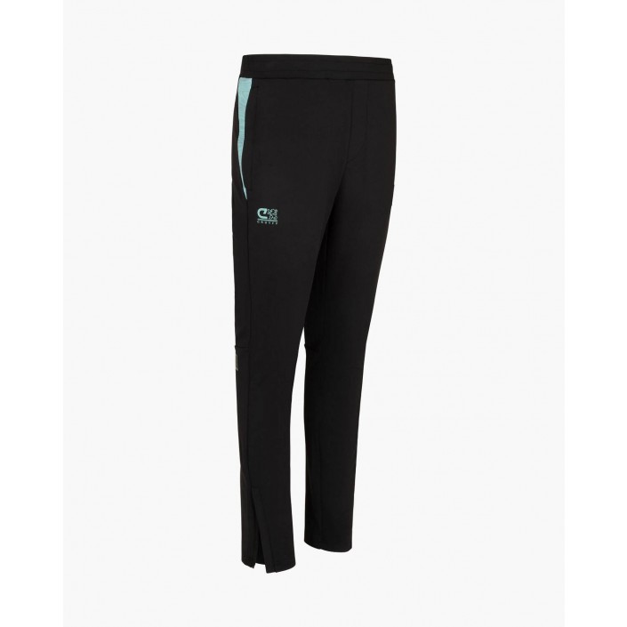 Cruyff Ki Melilite Trackpant black/blue | Freewear Ki Melilite Trackpant - www.freewear.nl - Freewear