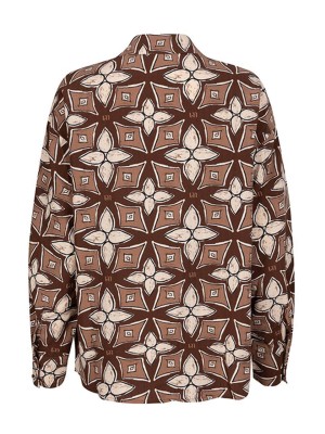 Lofty Manner Blouse Aya mosaic print | Freewear Blouse Aya - www.freewear.nl - Freewear