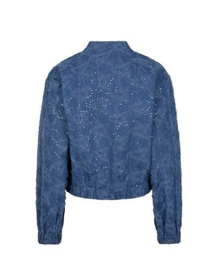 Lofty Manner Jacket Maha denim blue | Freewear Jacket Maha - www.freewear.nl - Freewear